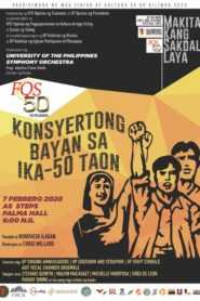 UP’s Konsyertong Bayan Sa Ika-50 Taon